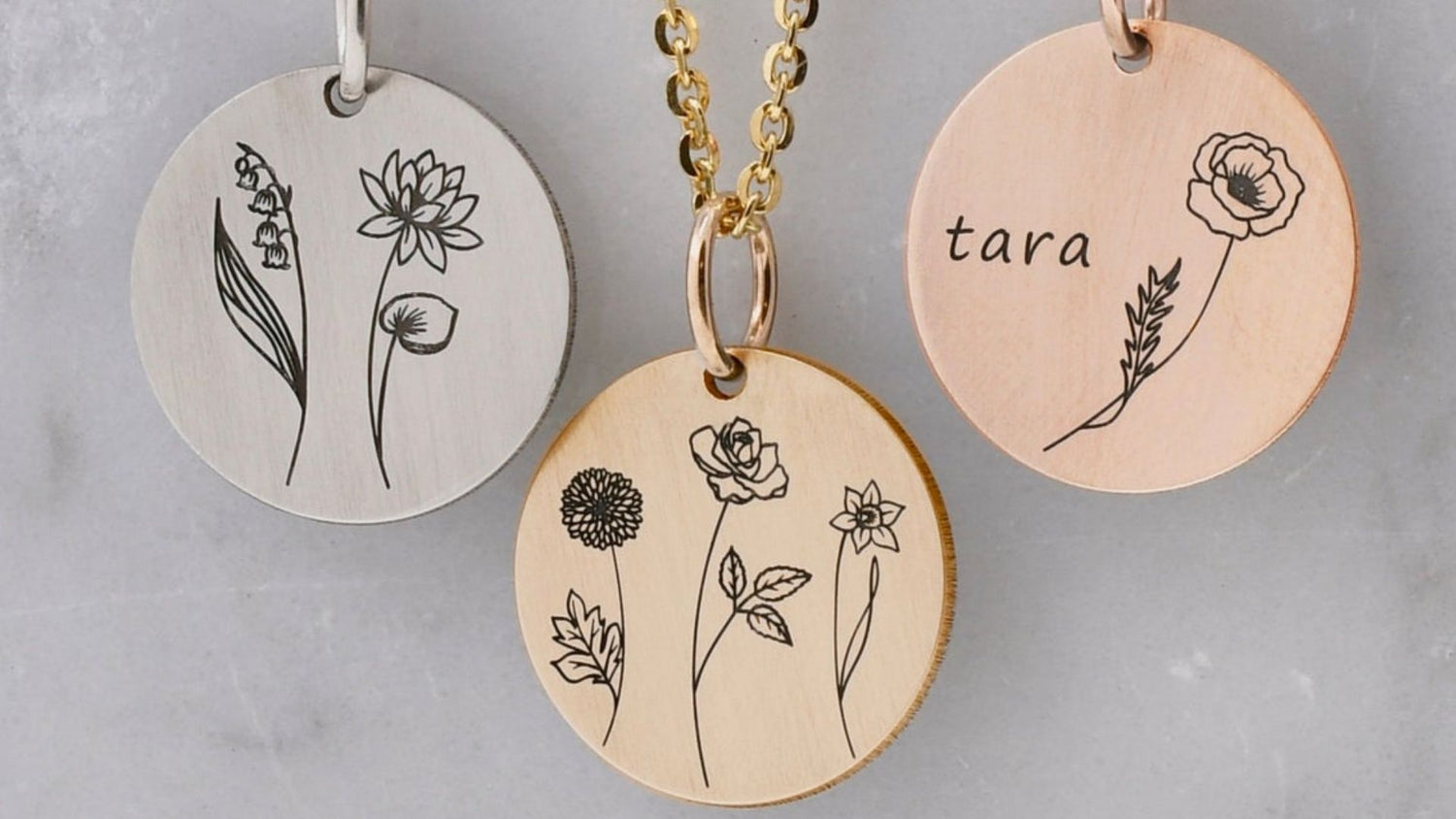 Engraved Jewelry