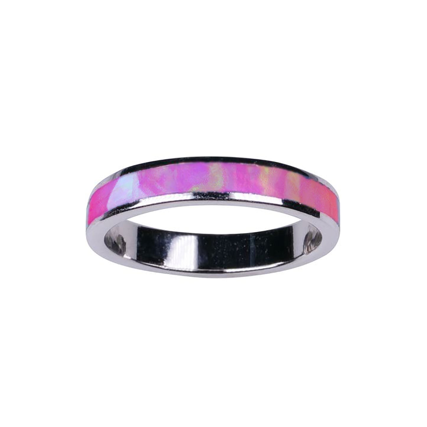 4mm Channel Pink Opal - Toe Ring - TR69-P