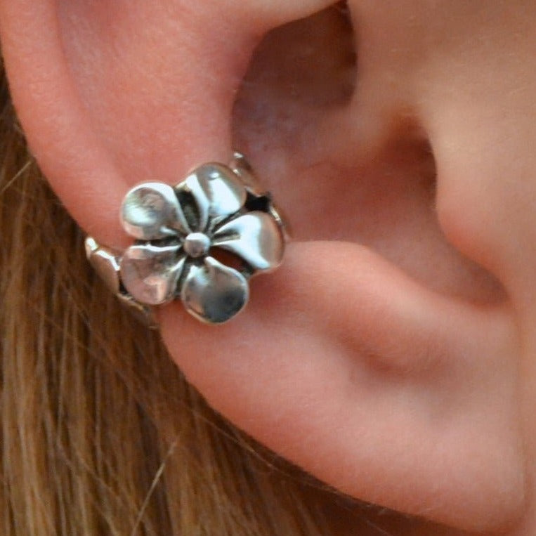 Plumeria - Ear Cuff - EC351