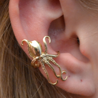 Octopus on sale ear cuff