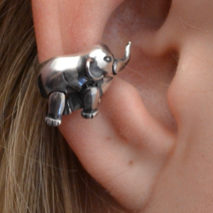 Elephant - Ear Cuff - EC