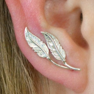 Feathers Mini - Ear Climber - EP11-MN SS