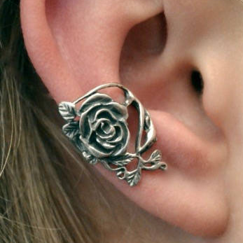 Rose - Ear Cuff - EC