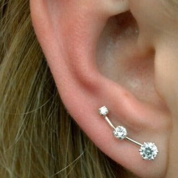 CZ Deluxe Mini - Ear Climber - EP02-MN