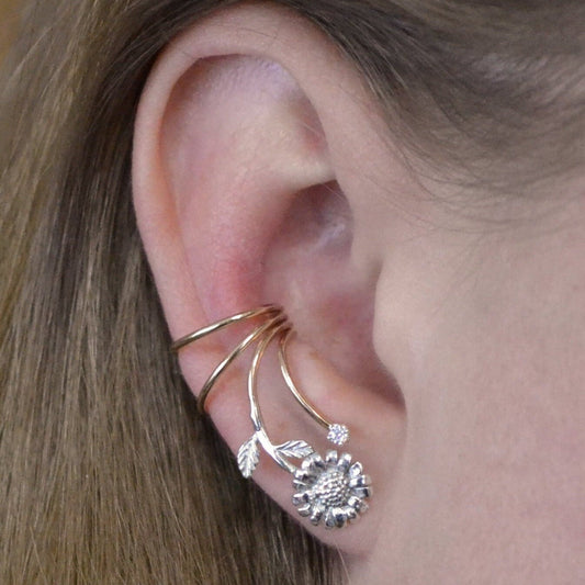 Flower and Vine - Ear Wrap - EW112