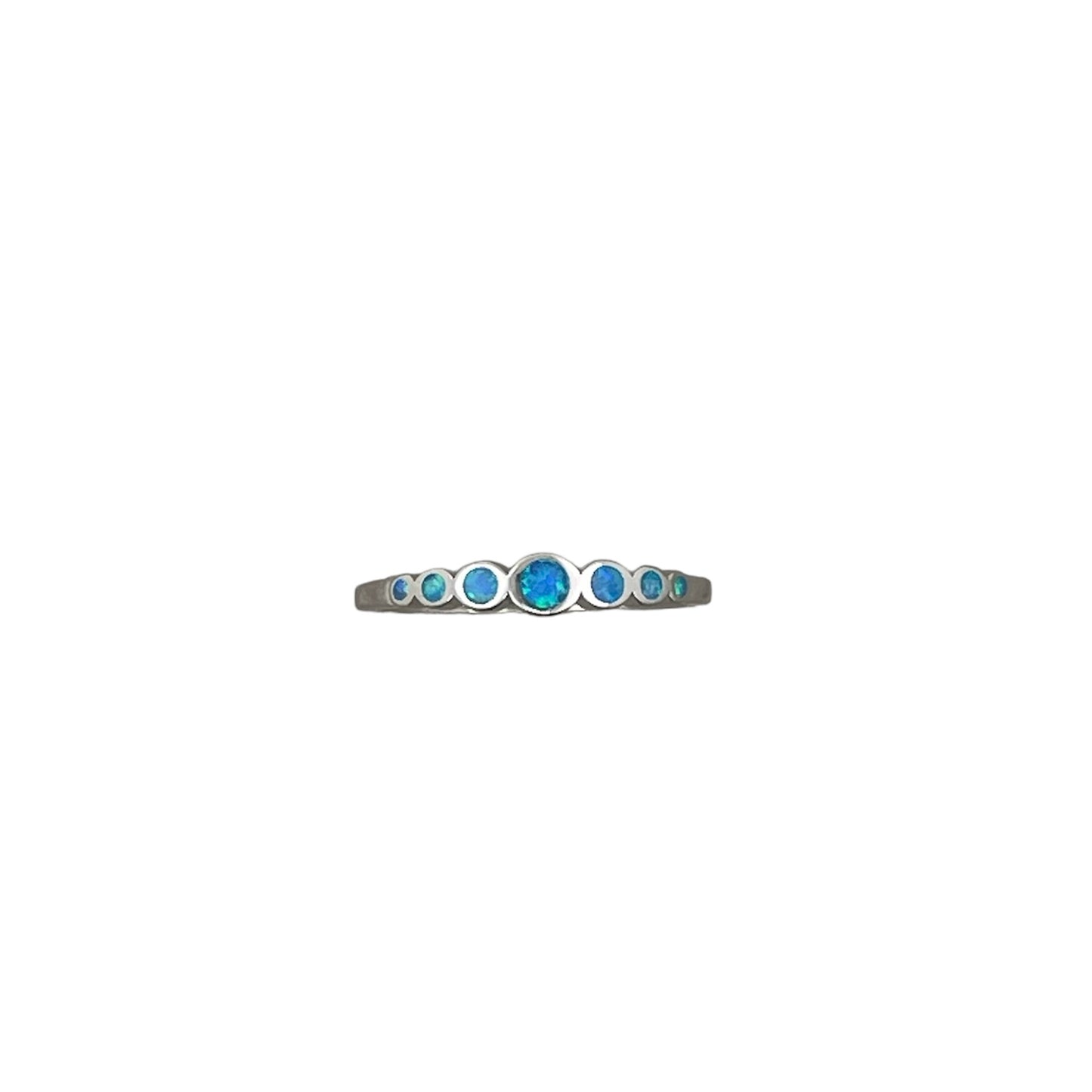 Five Blue Opal - Thumb Ring - TH83