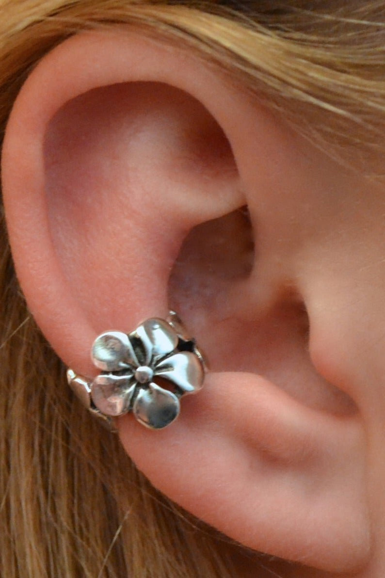 Plumeria - Ear Cuff - EC351