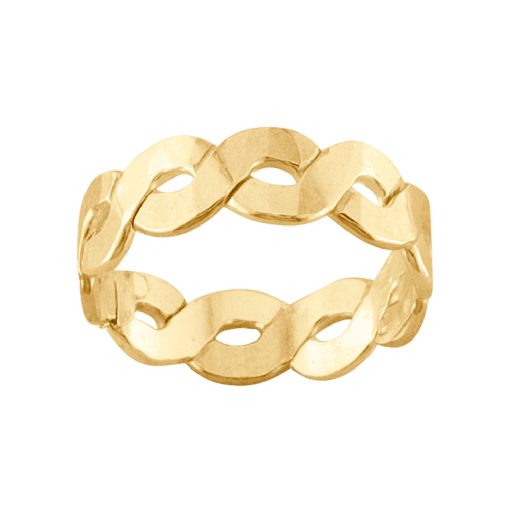 Heavy Braid - Thumb Ring - TH46