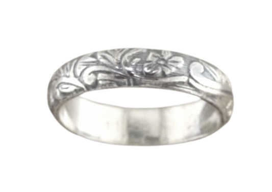 Hawaiian Floral - Thumb Ring - TH55