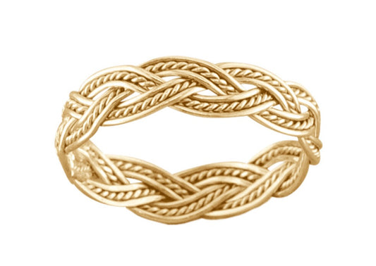 Fancy Weave - Thumb Ring - TH56