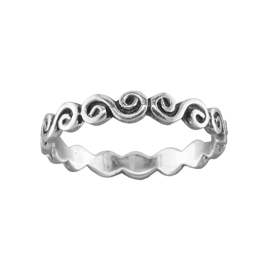 Swirly - Toe Ring - TR59