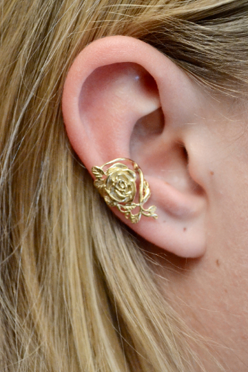 Rose - Ear Cuff - EC