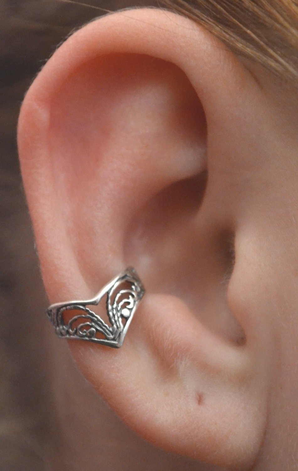 Chevron Lace - Ear Cuff - EC337