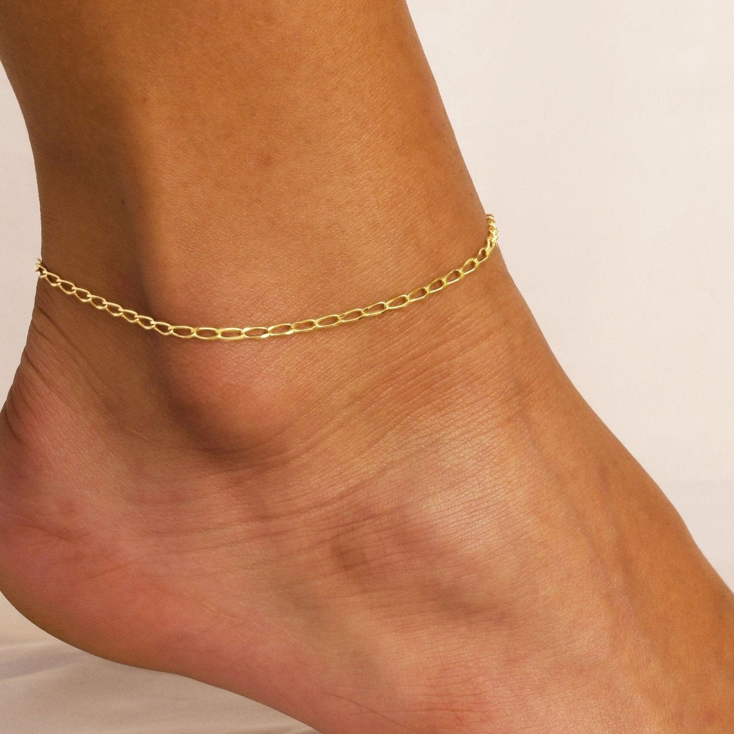 Oval Link - Anklet - ANK22