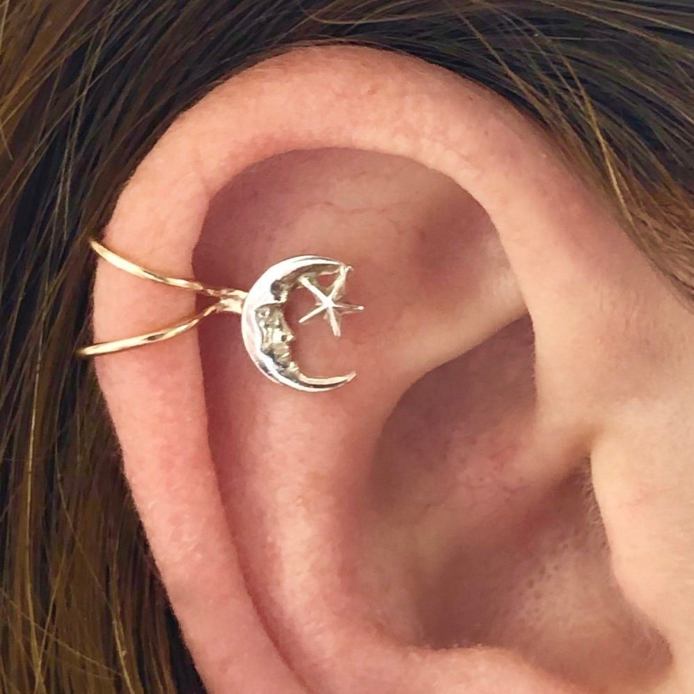 Moon - Cartilage Ear Cuff - EC812