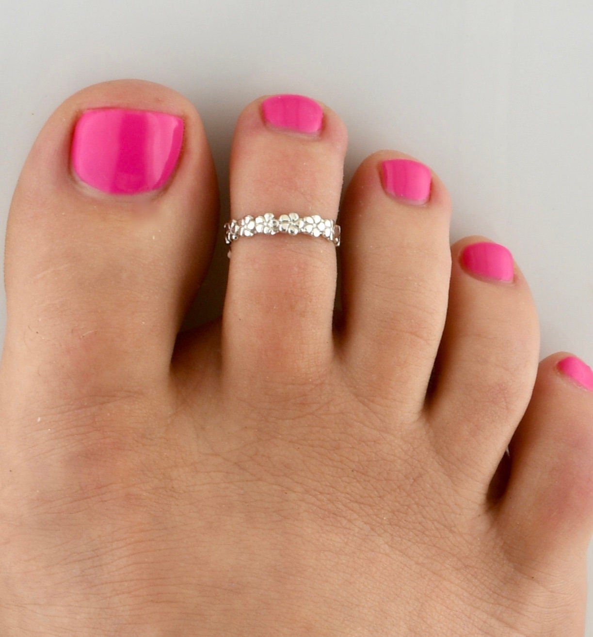 Plumeria - Toe Ring - TR47