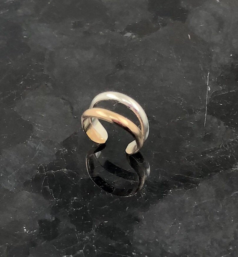 Double Band - Cartilage Ear Cuff - EC604