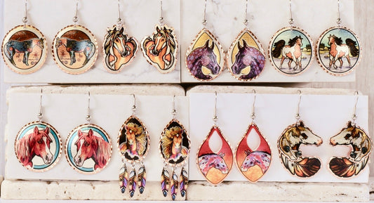 Horse Earrings