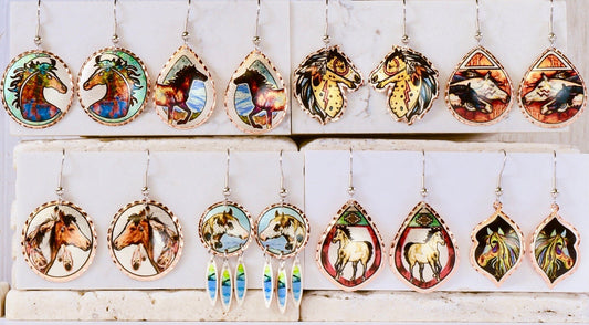 Horse Earrings