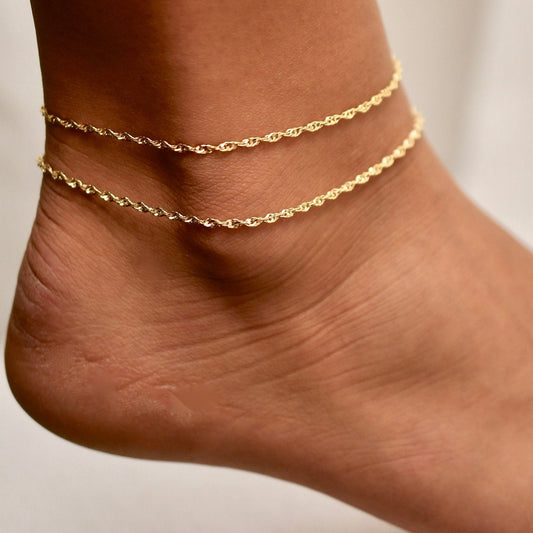 Twisted - Anklet Pair - ANK01