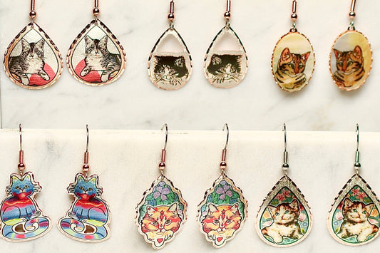 Cat Earrings