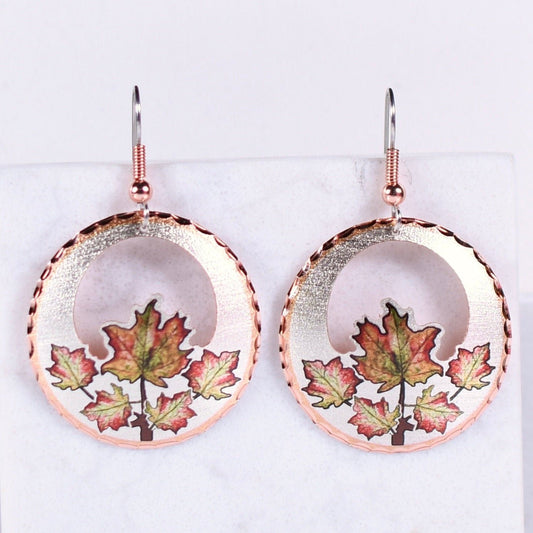 Fall Leaf Earrings