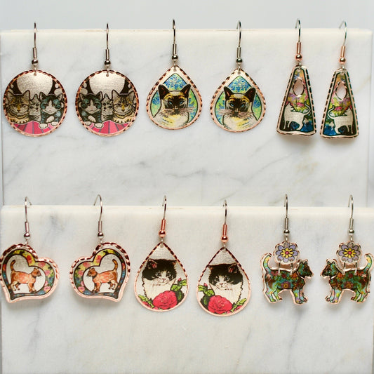 Cat Earrings