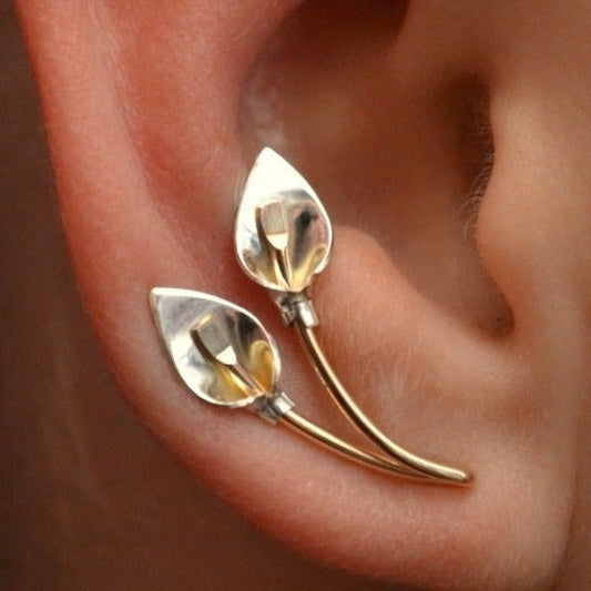 Calla Lily - Ear Climber - EP10-MN