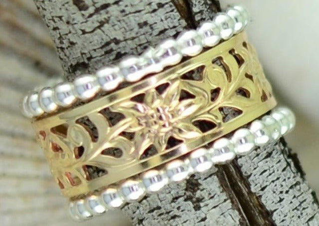 Wildflower - Thumb Ring Stack - TH45/TH41