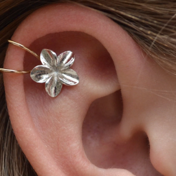 Plumeria - Cartilage Ear Cuff - EC811