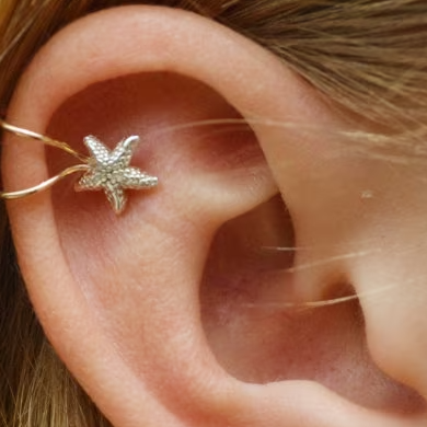 Starfish 2025 cartilage earring