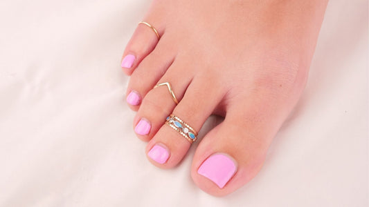 Custom fitted toe rings by Chapman Jewelry - sizing guide