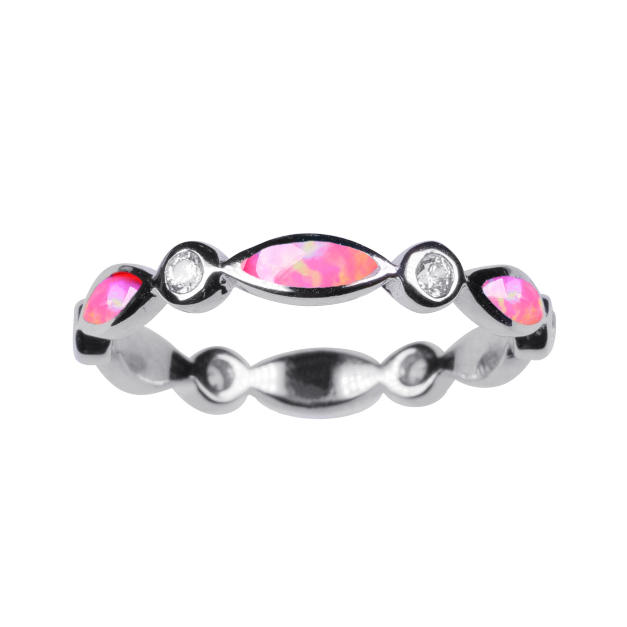 Marquise Pink Opal - Toe Ring - TR64-P