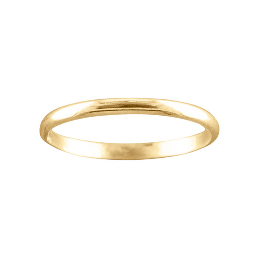 Classic - 14k Solid Gold Toe Ring - 14K TR01