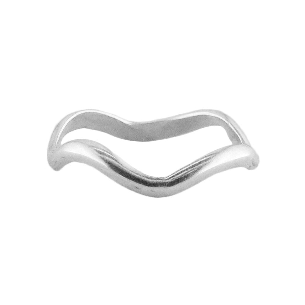 Wavy thumb clearance ring