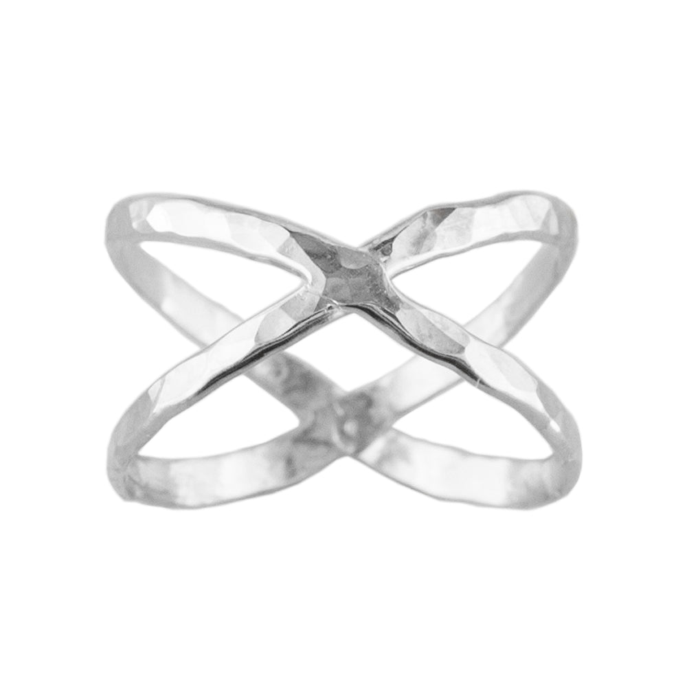 Criss Cross - Thumb Ring - TH33