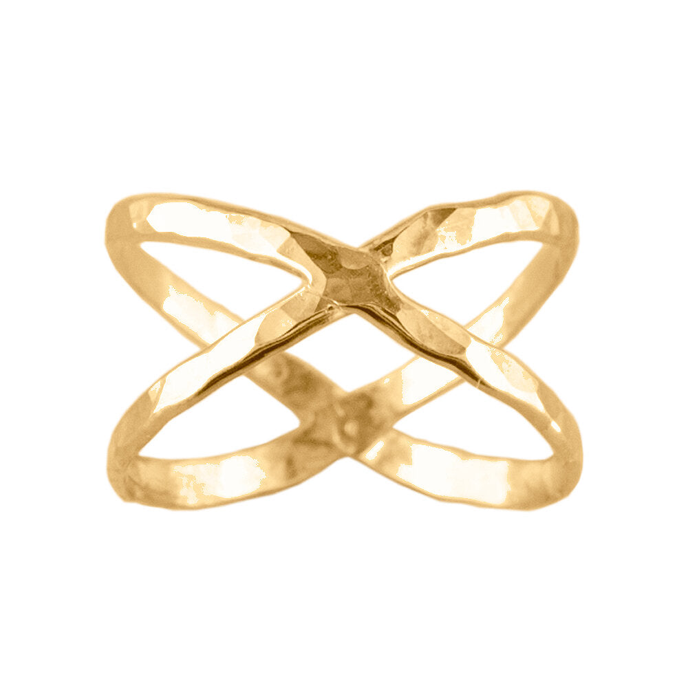 Fresh and Modern 18k Gold Thumb Ring for Women from PC Chandra Jewellers