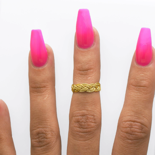 Fancy Weave - Midi Ring - TR56