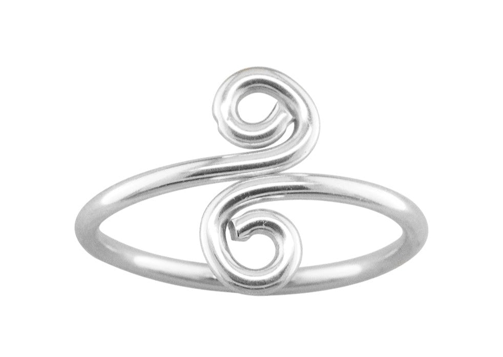 Swirl - Thumb Ring - THA32