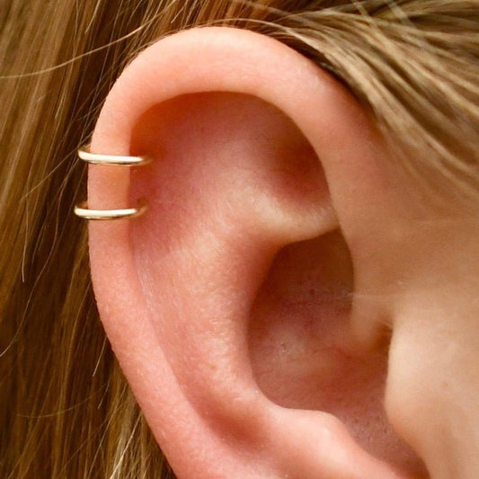 Double Wire - Cartilage Ear Cuff - EC647