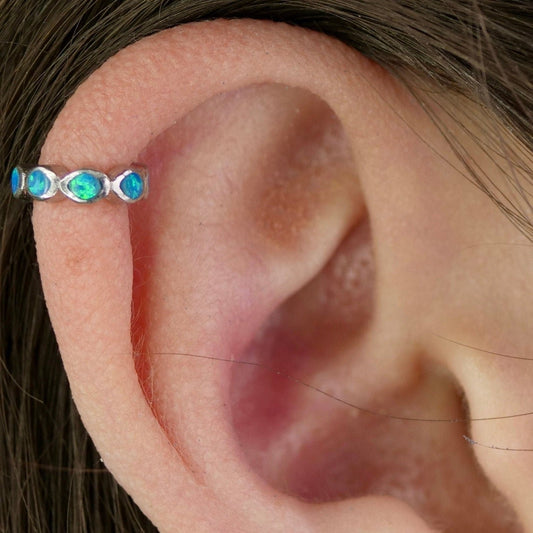 Opal Dots - Cartilage Ear Cuff - EC
