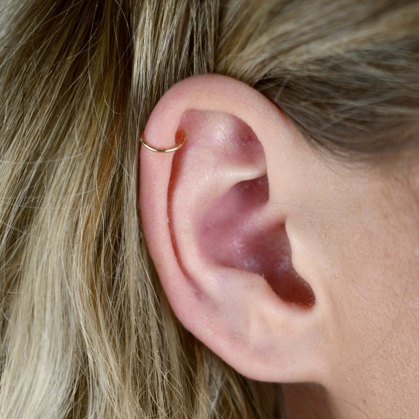 Tiny Cartilage Hoop Earring