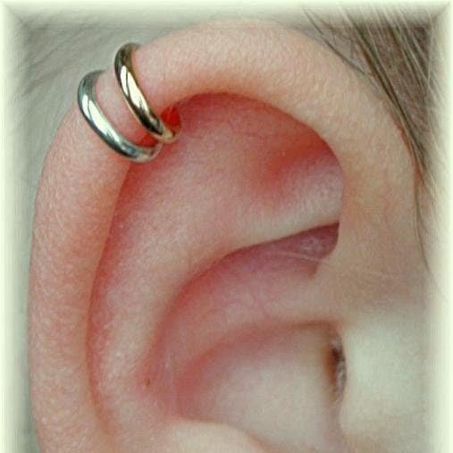 Double Band - Cartilage Ear Cuff - EC604