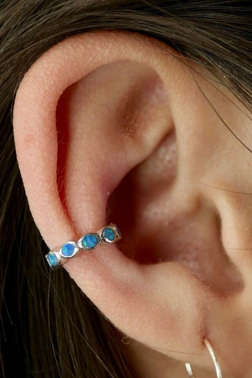 Opal Dots - Ear Cuff - EC