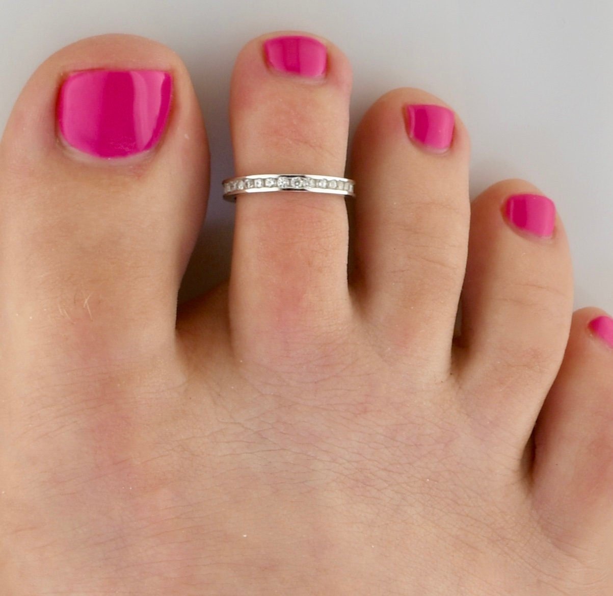 2mm Double Stack Toe Rings