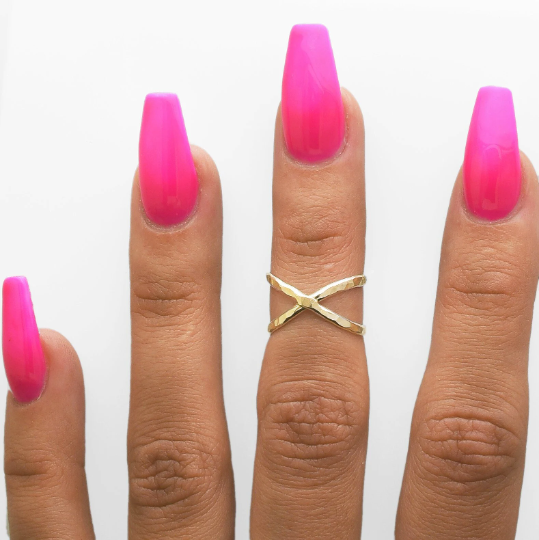 Criss Cross - Midi Ring - TR33